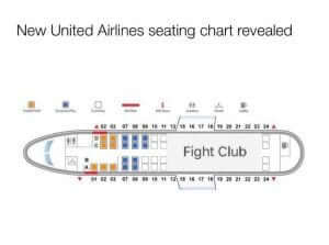 united airlines fight club meme