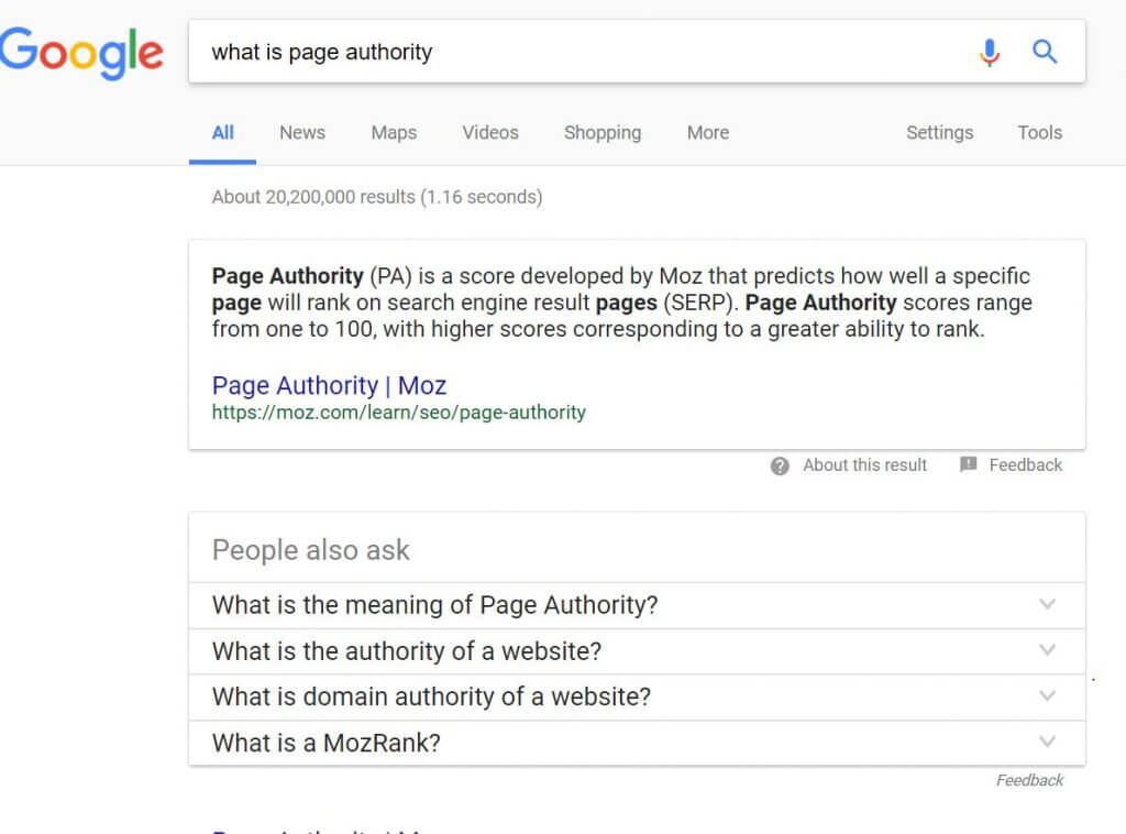people also ask seo