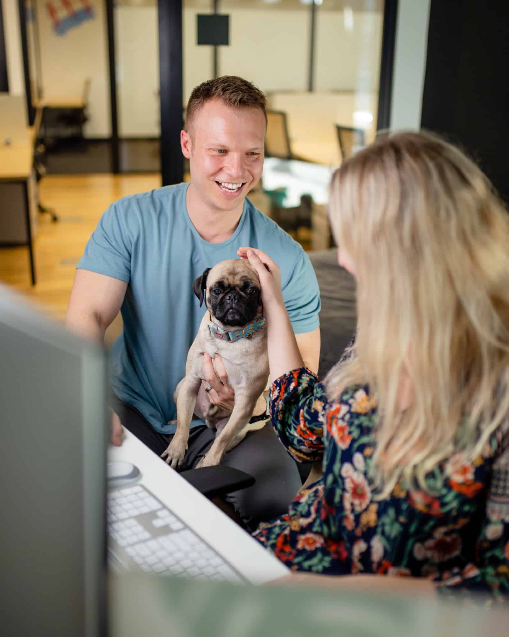 Phrasing team during a meeting